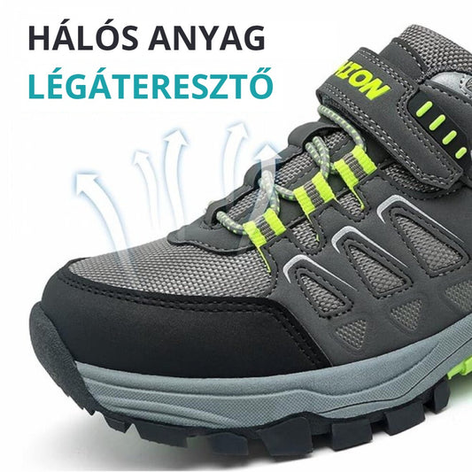 Ashion gyerek túracipő – légáteresztő hálós anyag