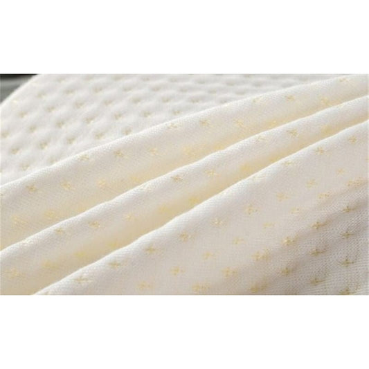 Blux Kényelmes Memóriahabos Párna Mosható Huzattal – 50×30×10/7 cm - Fehér - BShopy