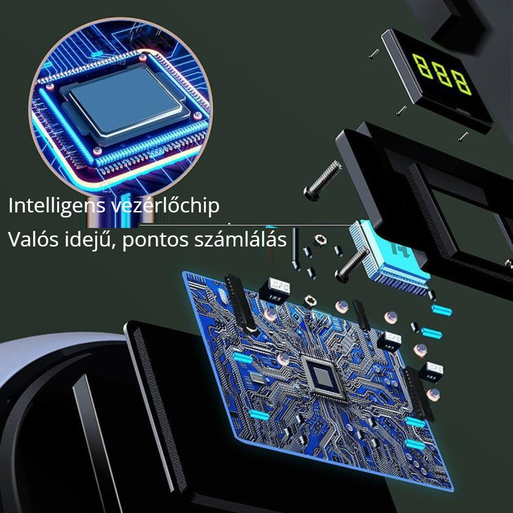 Blux súlyozott hullahopp karika – intelligens vezérlőchip, pontos számlálás