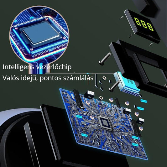 Blux súlyozott hullahopp karika – intelligens vezérlőchip, pontos számlálás