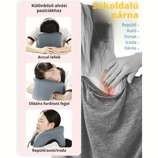 Blux sokoldalú nyakpárna különböző alvási pozíciókhoz