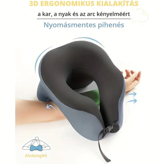 Blux 3D ergonomikus nyakpárna – nyomásmentes pihenés