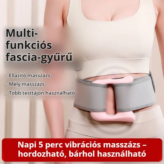 BLux vibrációs masszírozó – multifunkciós fascia-gyűrű, hordozható