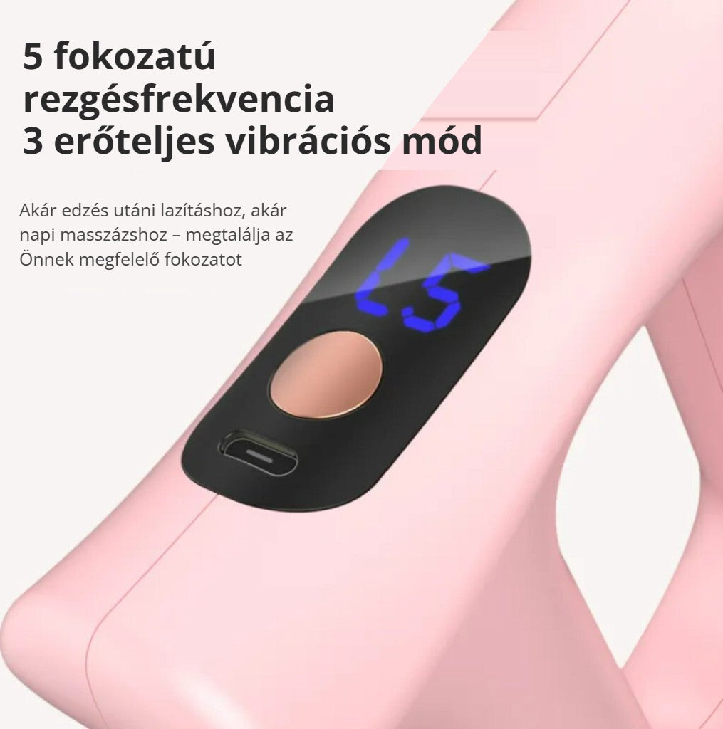BLux vibrációs masszírozó – 5 fokozat, 3 vibrációs mód