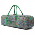 BOENCE Bohém Jógatáska Zöld - Cipzáras Táska Jóga Felszereléshez
