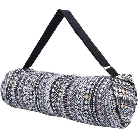 BOENCE Bohém Jógatáska Zöld - Cipzáras Táska Jóga Felszereléshez