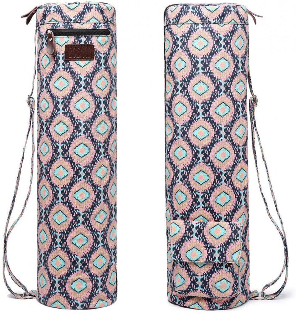 BOENCE Bohém Jógatáska Zöld - Cipzáras Táska Jóga Felszereléshez