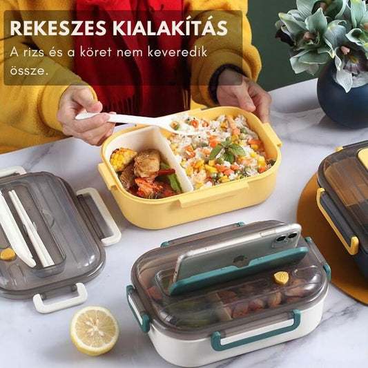 BSHOP Osztott Tárolós Ételhordó Szett 1300 ml