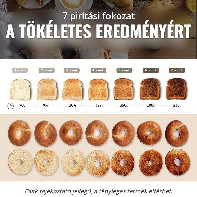 Buydeem kenyérpirító – 7 pirítási fokozat a tökéletes eredményért