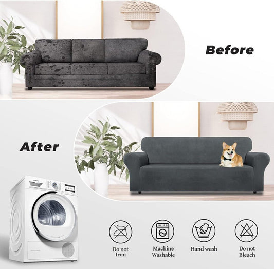 Couchsavers 2 Személyes Kanapéhuzat (sötét szürke) - BShopy