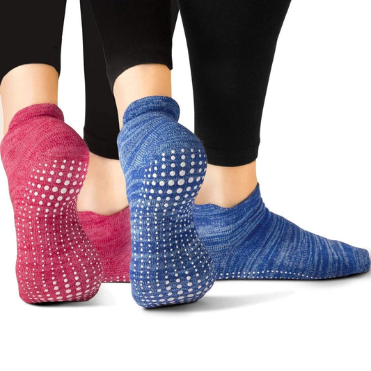 Csúszásmentes Jógazokni és Fitness Bokazokni Csomag (12 pár) – Tapadó PVC Talp - BShopy