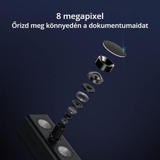 CZUR Shine 800 Pro dokumentumszkenner 8 megapixeles kamerával