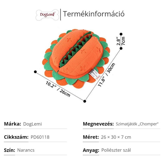 Doglemi Chomper szimatjáték – termékinformáció, méretek