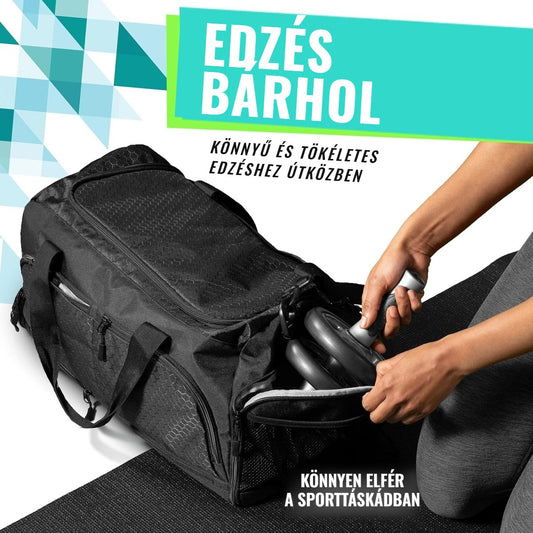 Dupla kerekes hasizom kerék – edzés bárhol, könnyen elfér a sporttáskában