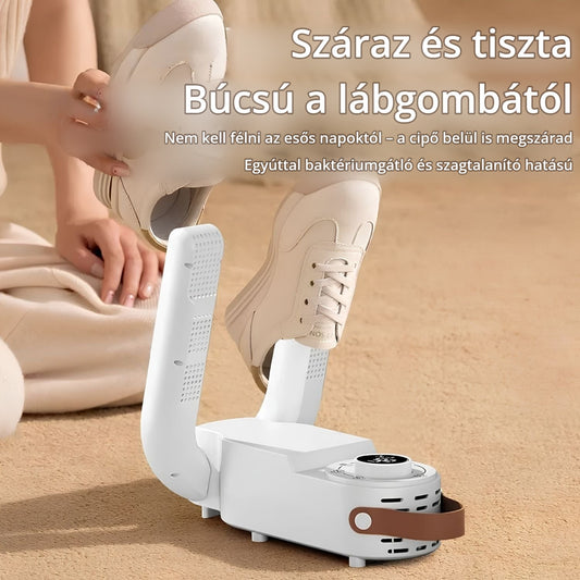 Elektromos cipőszárító – száraz, tiszta, szagtalan cipő