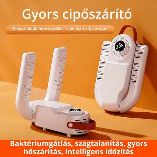 Elektromos cipőszárító – gyors, baktériumgátló, időzítős