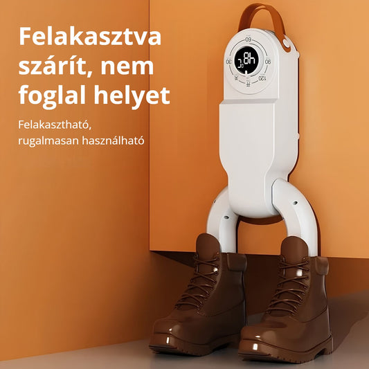 Elektromos cipőszárító – felakasztható, helytakarékos