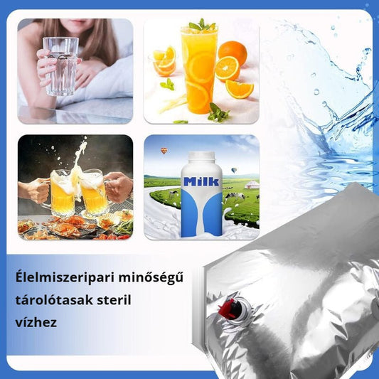 Foinwer élelmiszeripari minőségű víztároló tasak steril vízhez