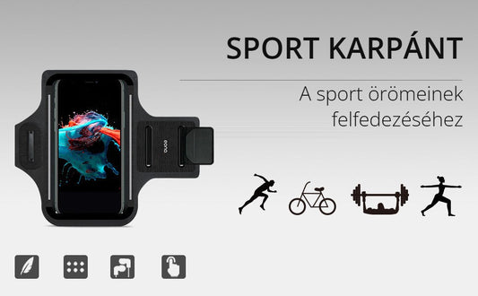 Futó telefontartó karra – sport karpánt