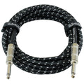 GLS Audio Szövetes Gitárkábel – 6.3mm Jack-Jack Hangszerkábel