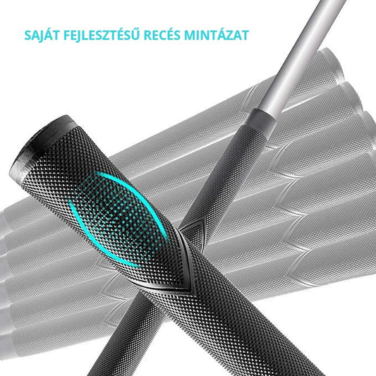 Golfütő markolat recés mintázattal