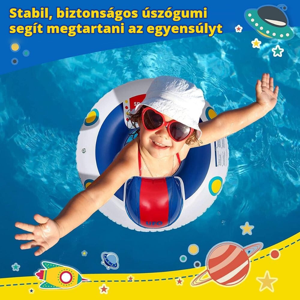 Homcent UFO úszógumi gyerekeknek – stabil és biztonságos