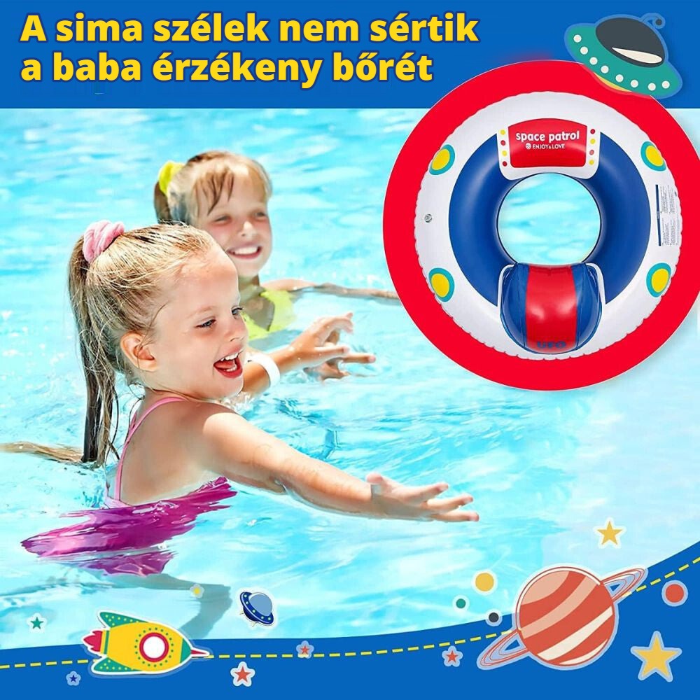 Homcent UFO úszógumi gyerekeknek – sima, bőrbarát szélek