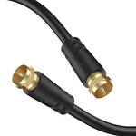 Tesmart Koaxiális TV/SAT Kábel Apa–Apa RG59 75 Ω 2 m Aranyozott