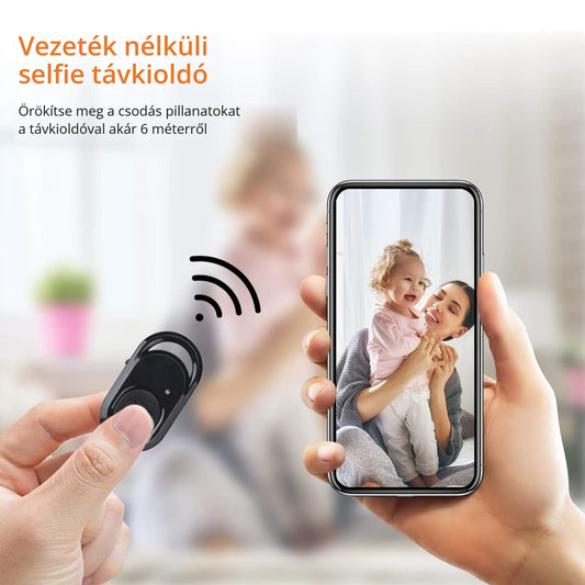Jeemak PC50 körfény – vezeték nélküli Bluetooth selfie távkioldó