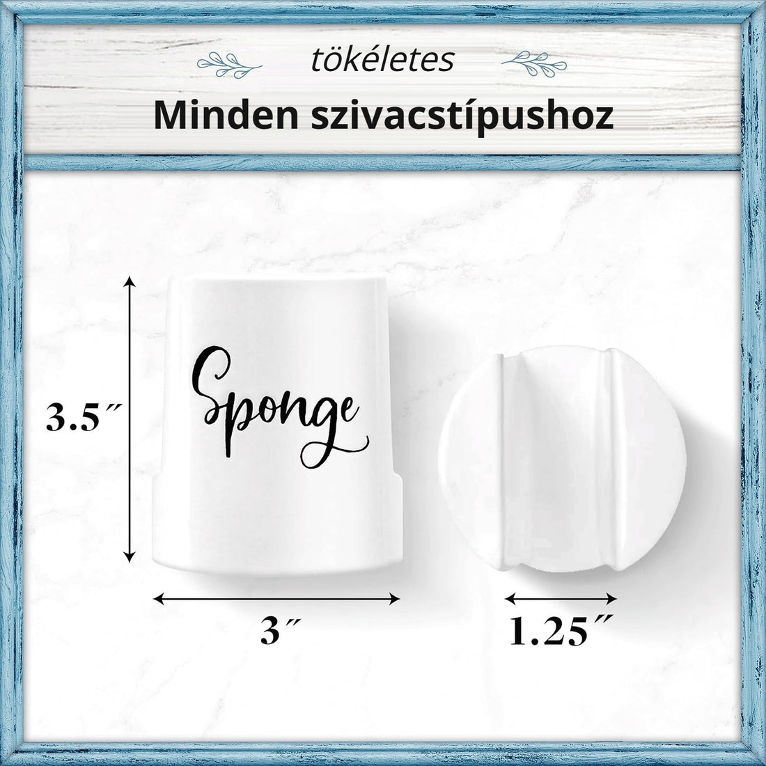 Kerámia szivacstartó – minden szivacstípushoz, méretek