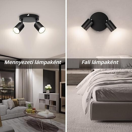 Ketom LED spotlámpa mennyezeti és fali lámpaként