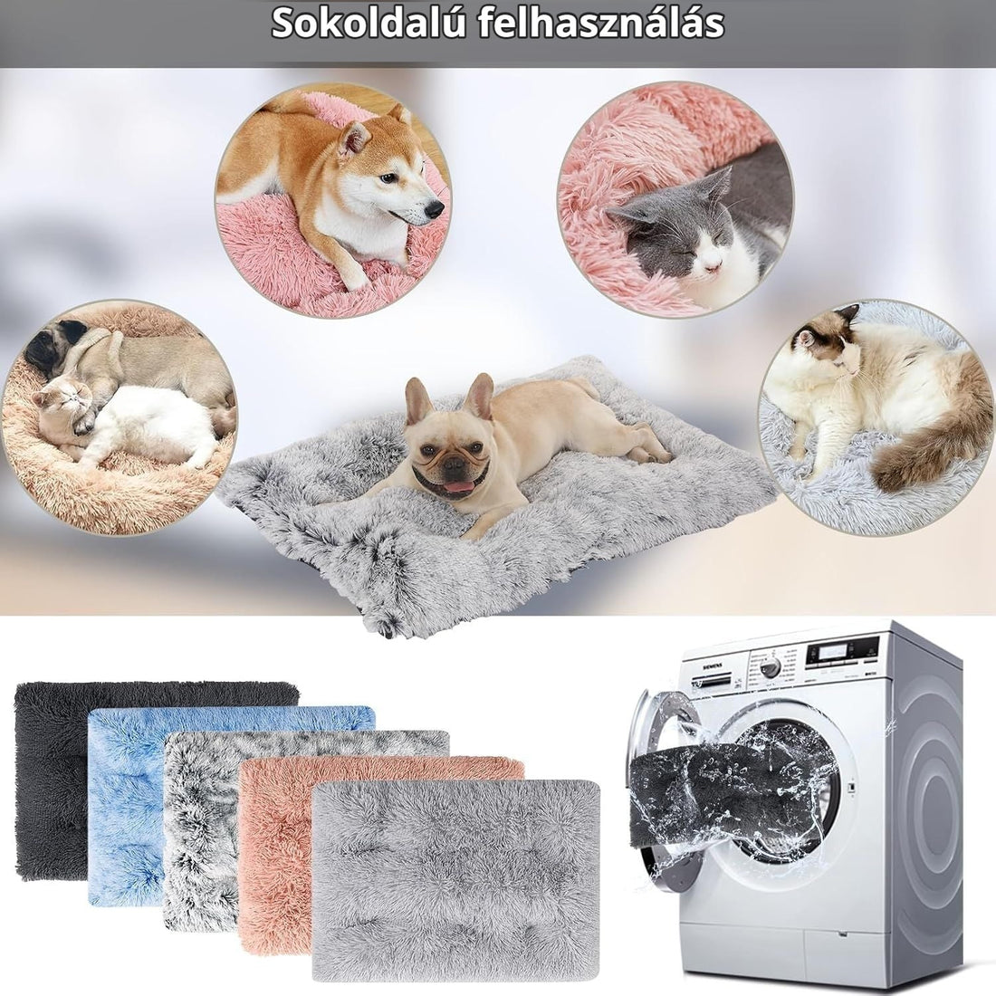 Kfnire kutyaágy – sokoldalú felhasználás, mosható