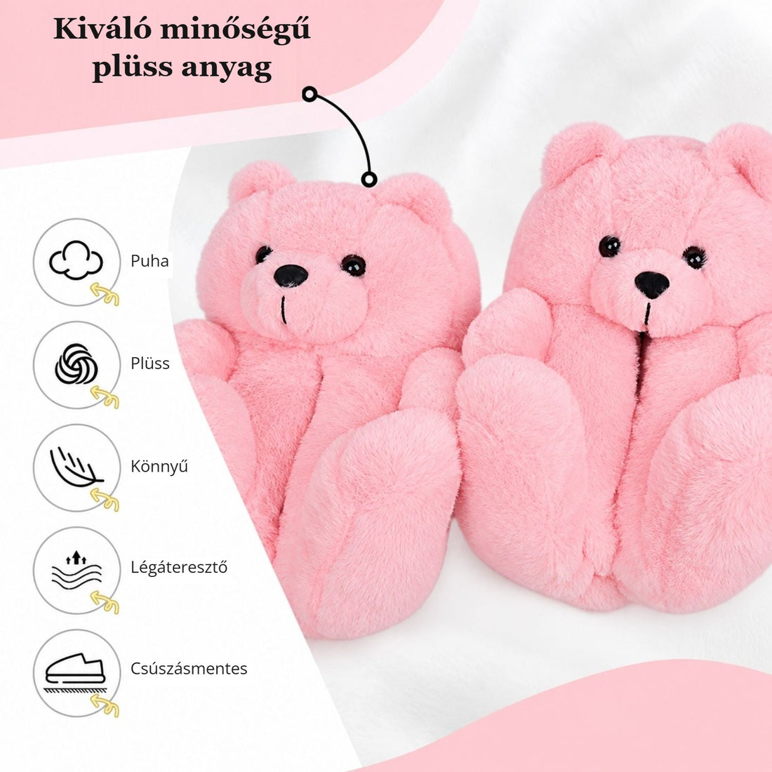Macis plüss mamusz – kiváló minőségű, puha plüss anyag