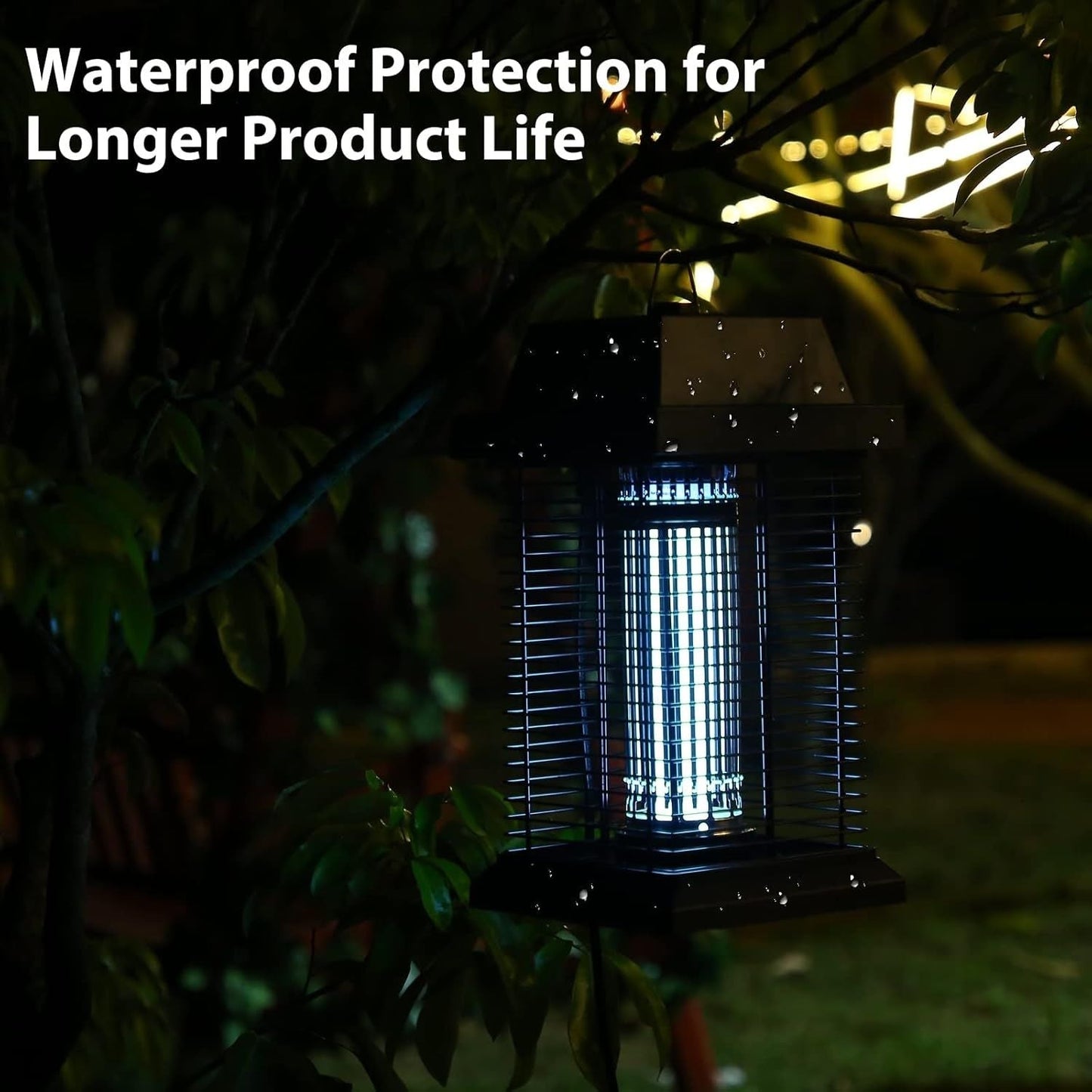 PALONE MWS-035 Elektromos UV Rovarcsapda – 20W, Nagy Teljesítményű Szúnyog- és Rovarirtó Lámpa