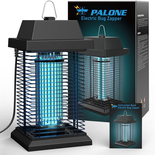PALONE MWS-035 Elektromos UV Rovarcsapda – 20W, Nagy Teljesítményű Szúnyog- és Rovarirtó Lámpa