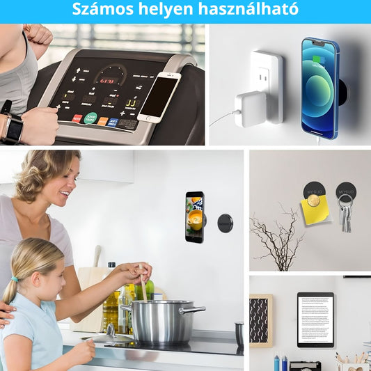 MOSUO mágneses telefontartó – számos helyen használható