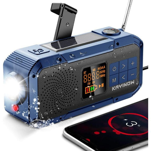 Multifunkciós Rádió - Bluetooth, Powerbank és Vészlámpa