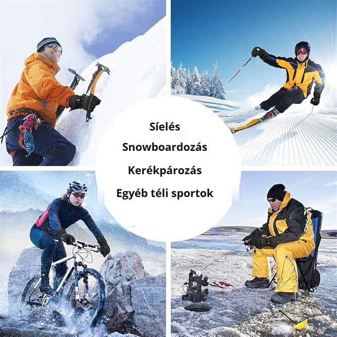 Naturehike vízálló síkesztyű – síeléshez, snowboardhoz, kerékpározáshoz