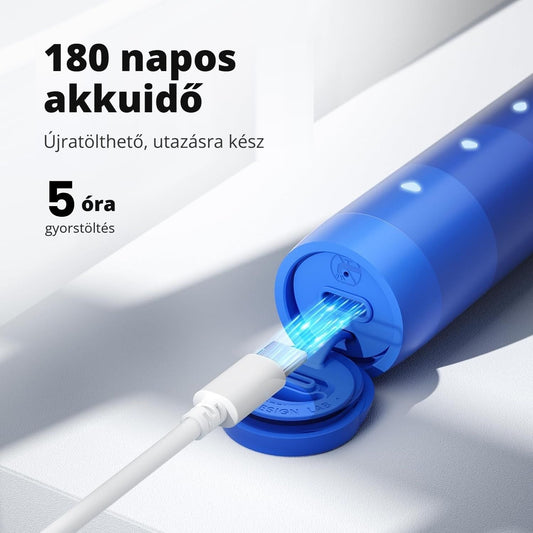 Oclean Find Duo fogkefe – 180 napos akkuidő, gyorstöltés