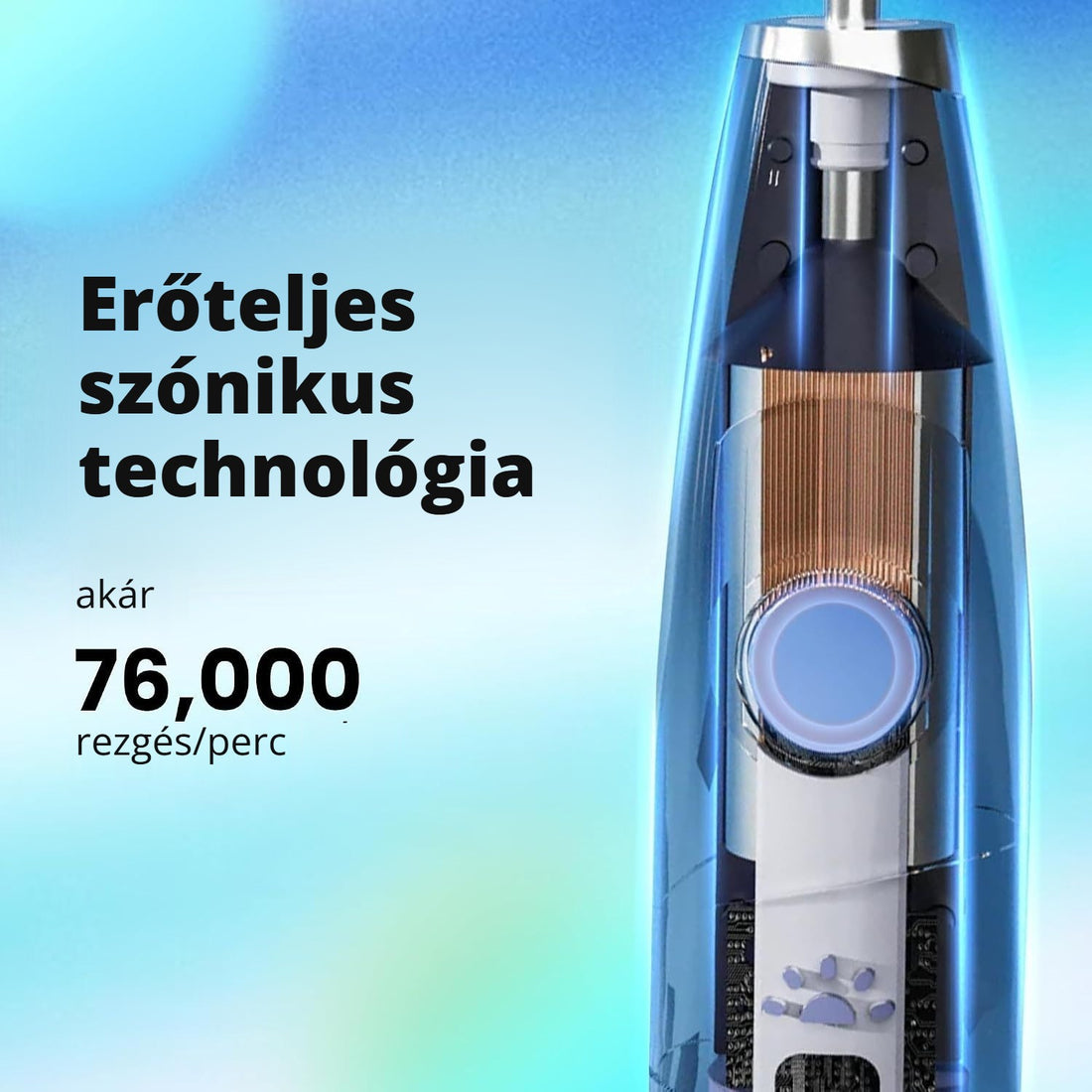 Oclean Find Duo szónikus fogkefe – akár 76 000 rezgés/perc