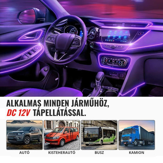 OneLED autós LED szál DC 12V tápellátású járművekhez: autó, kisteherautó, busz, kamion