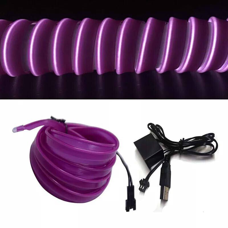OneLED Autós LED szál, vágható LED fény,Szivargyújtós Töltésű 3 m