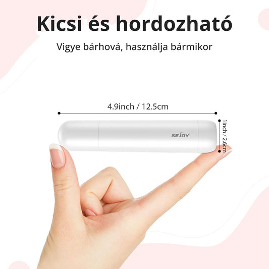 Kicsi és hordozható orrszőrnyíró, 12,5 cm – vigye bárhová