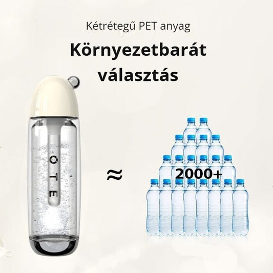 OTE szódakészítő kétrétegű PET palackkal – környezetbarát választás