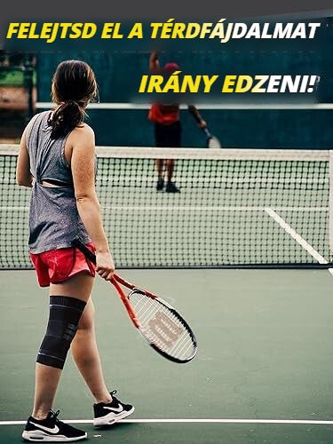 Rokesa térdrögzítő sportoláshoz – felejtsd el a térdfájdalmat