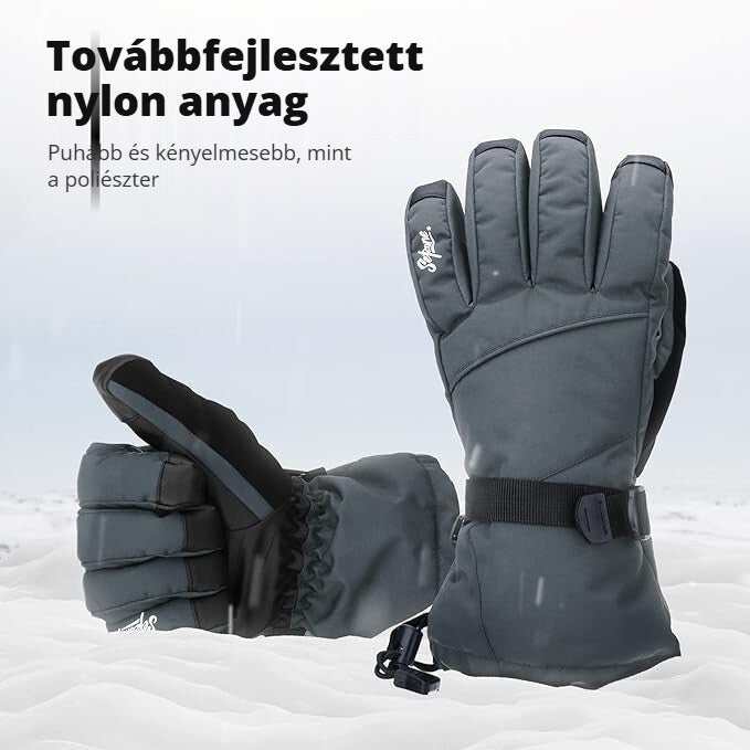 Sefzone férfi síkesztyű – továbbfejlesztett nylon anyag
