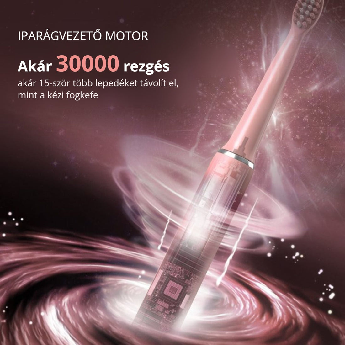 Sejoy szonikus fogkefe – akár 30000 rezgés, iparágvezető motor