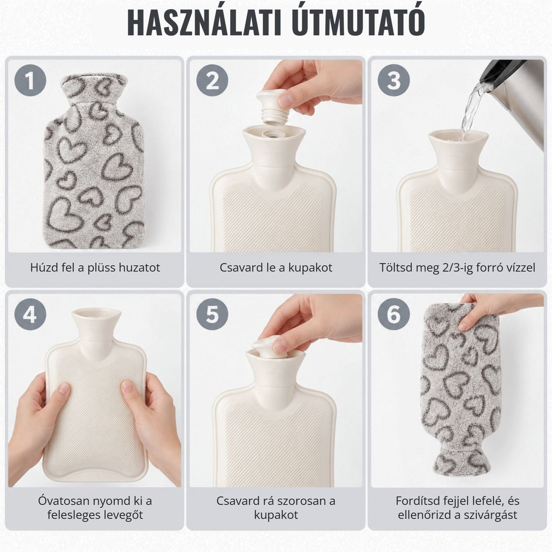 Septam termofor használati útmutató lépésről lépésre