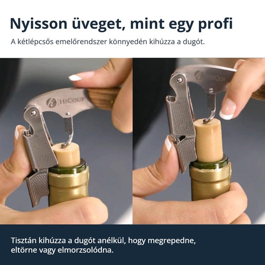 Sommelier dugóhúzó – nyisson üveget, mint egy profi