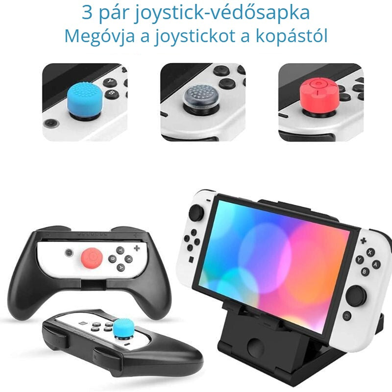 Nintendo Switch tok szett – 3 pár joystick-védősapka